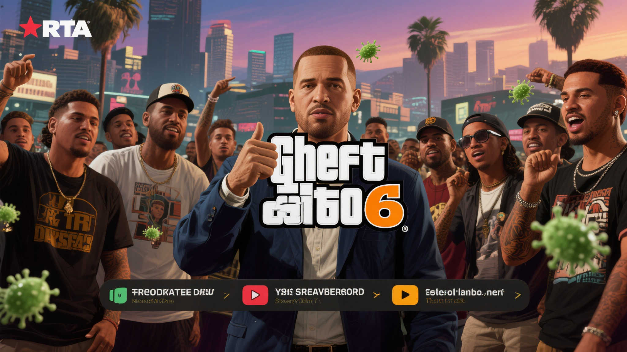 《GTA6》创纪录:R星官方Youtube预告片播放量突破1亿大关! 《GTA6》创纪录:R星官方Youtube预告片播放量突破1亿大关!