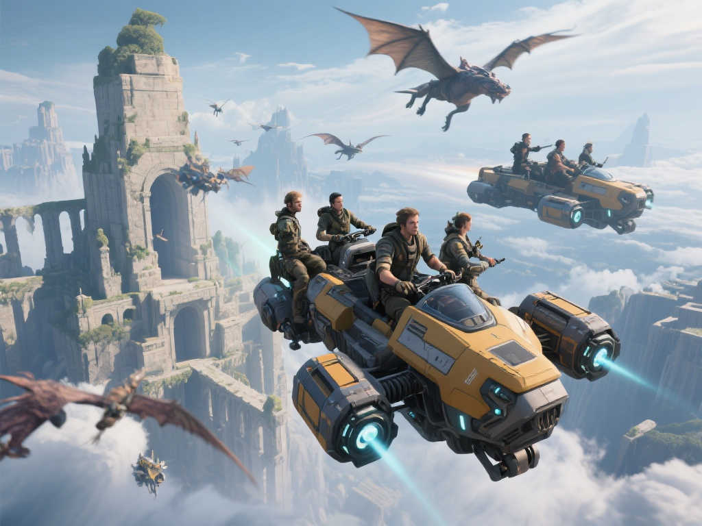 《我的世界》最新爆料!4人飞行载具隐藏神秘惊喜? 《我的世界》最新爆料!4人飞行载具隐藏神秘惊喜?