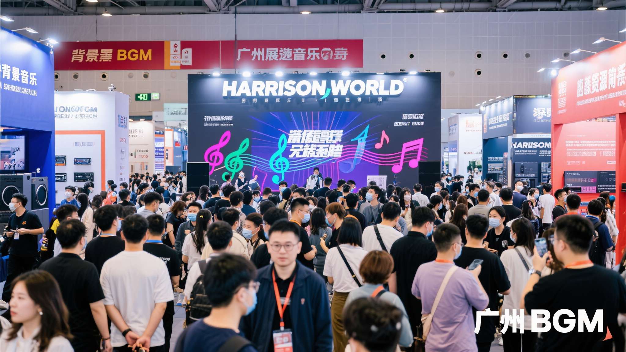 两天的热闹与相遇:HARRISONWORLD 广州BGM展会回顾 两天的热闹与相遇:HARRISONWORLD 广州BGM展会回顾