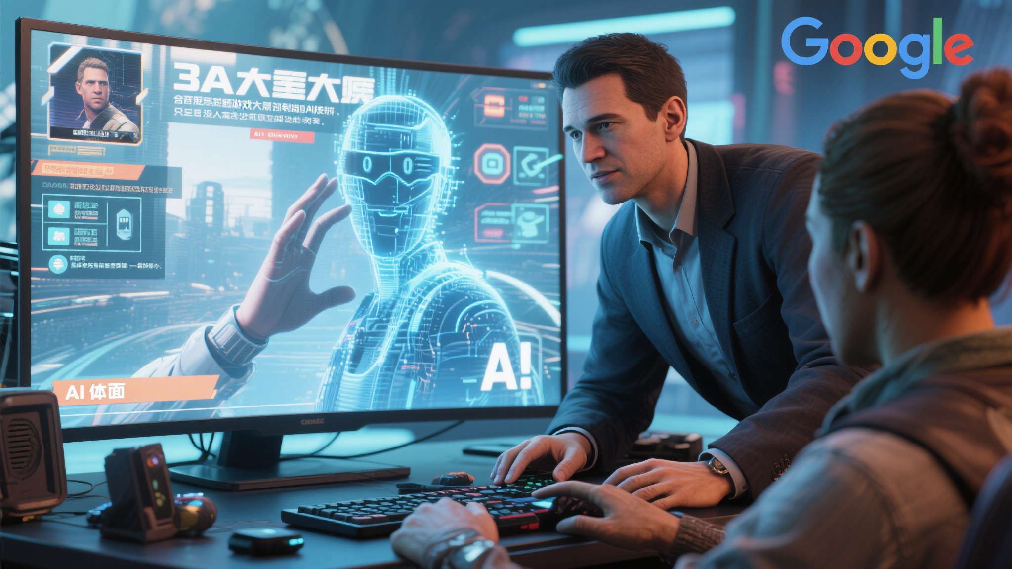 谷歌高管:几乎所有游戏大厂都用AI 只是不敢公开承认 谷歌高管:几乎所有游戏大厂都用AI 只是不敢公开承认